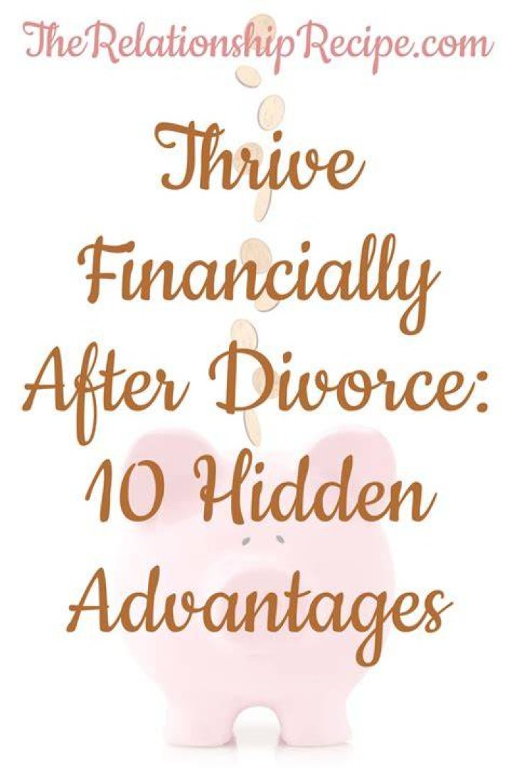 Are men better off financially after the divorce?