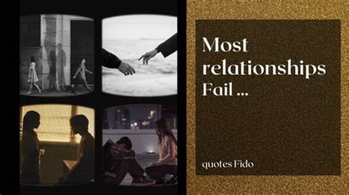 At what point do most relationships fail?