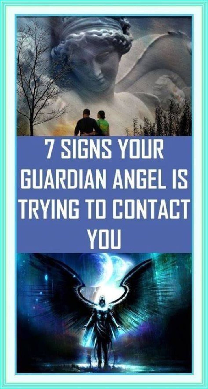 How do you know when your guardian angel is around?