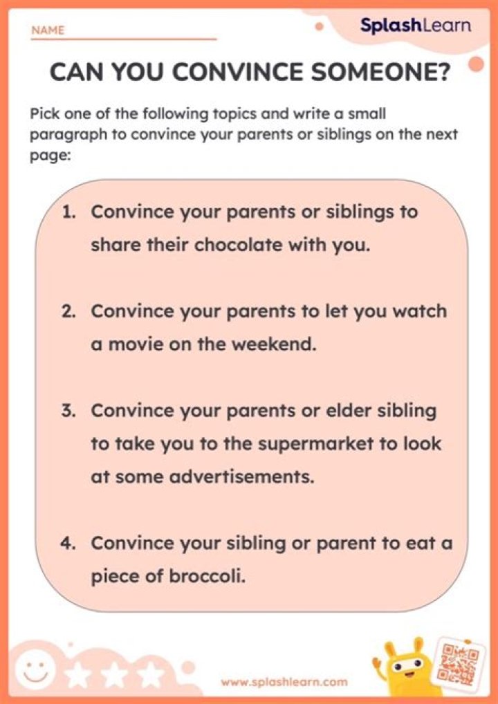 In what 3 ways can you convince someone?