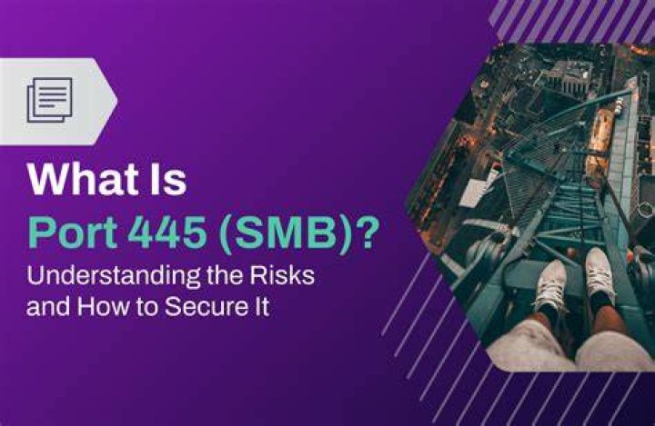 Is SMB port 445 secure?