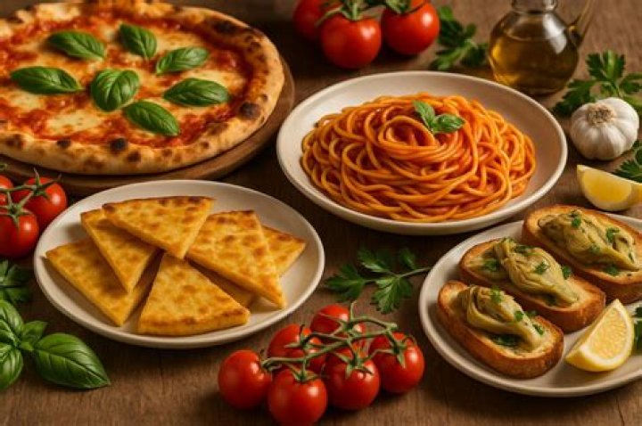 What are 3 popular foods in Italy?