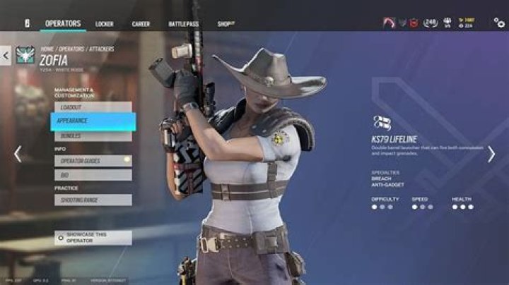 What gun does Zofia use?