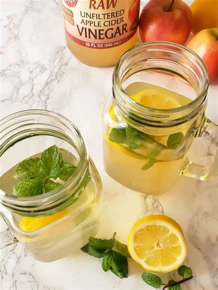 What is apple cider vinegar and lemon juice good for?