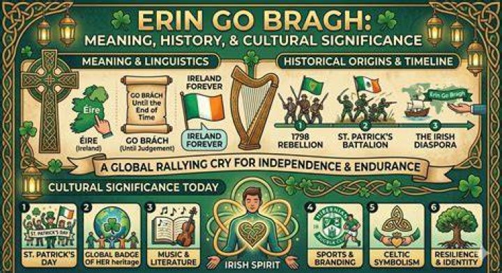 What is the meaning of Erin Go Bragh?
