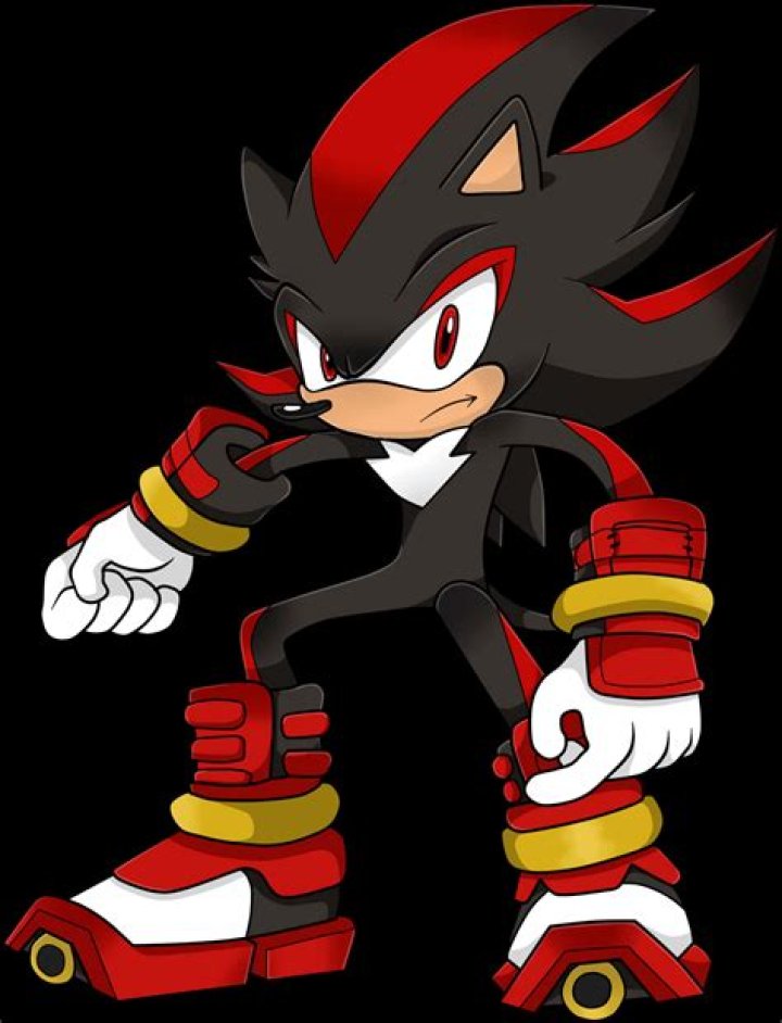 What is the name of the black and red Sonic?