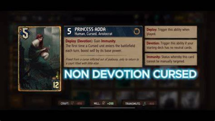 Why was Adda cursed?
